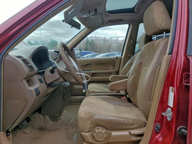 SHSRD78844U204637 - 2004 HONDA CR-V EX 勃艮第红 照片 7
