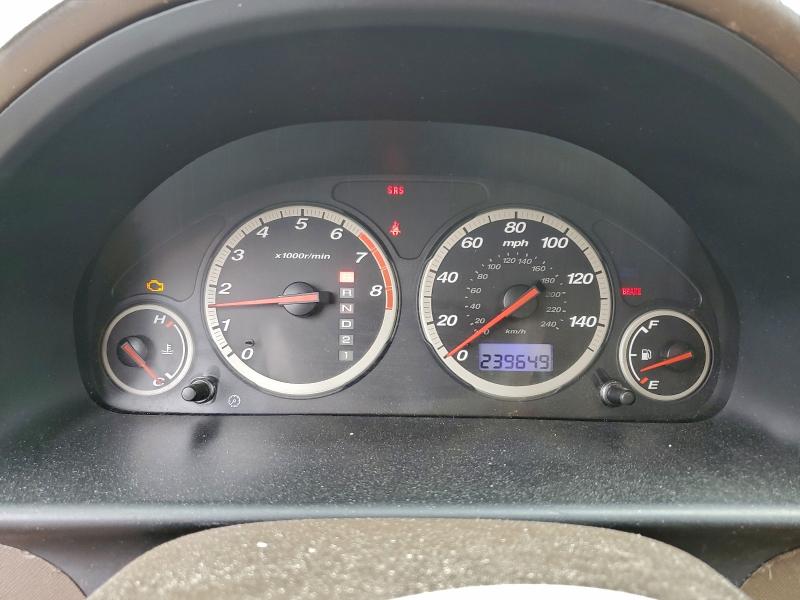 SHSRD78844U204637 - 2004 HONDA CR-V EX 勃艮第红 照片 9