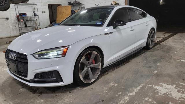 WAUB4CF59KA080734 - 2019 AUDI S5 PREMIUM PLUS Biały zdjęcie 2