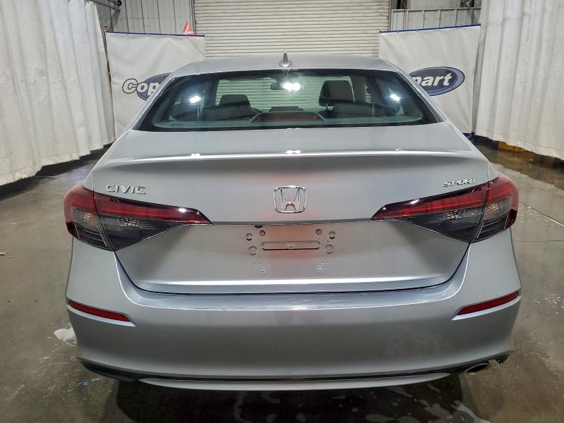 2HGFE2F52SH599820 - 2025 HONDA CIVIC SPORT GRAY photo 6