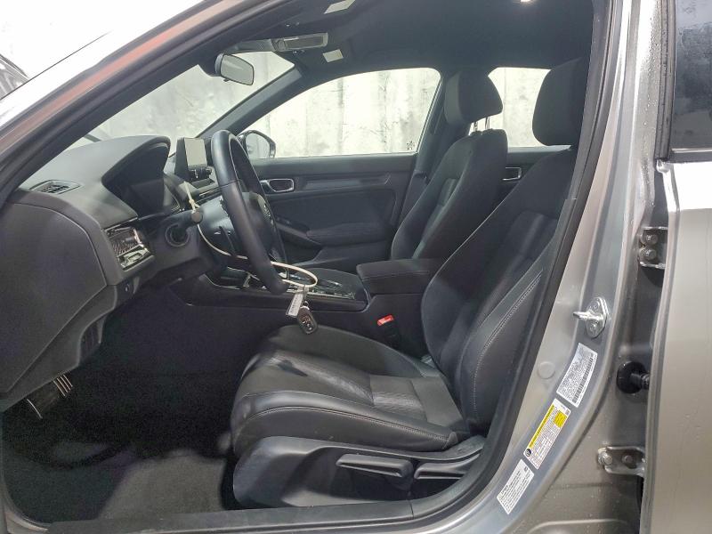 2HGFE2F52SH599820 - 2025 HONDA CIVIC SPORT GRAY photo 7
