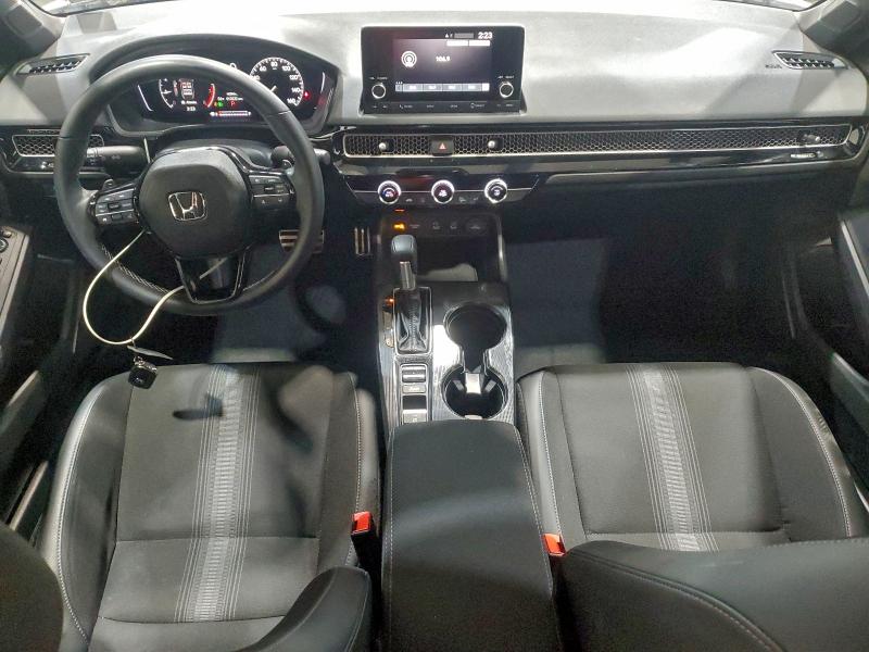 2HGFE2F52SH599820 - 2025 HONDA CIVIC SPORT GRAY photo 8