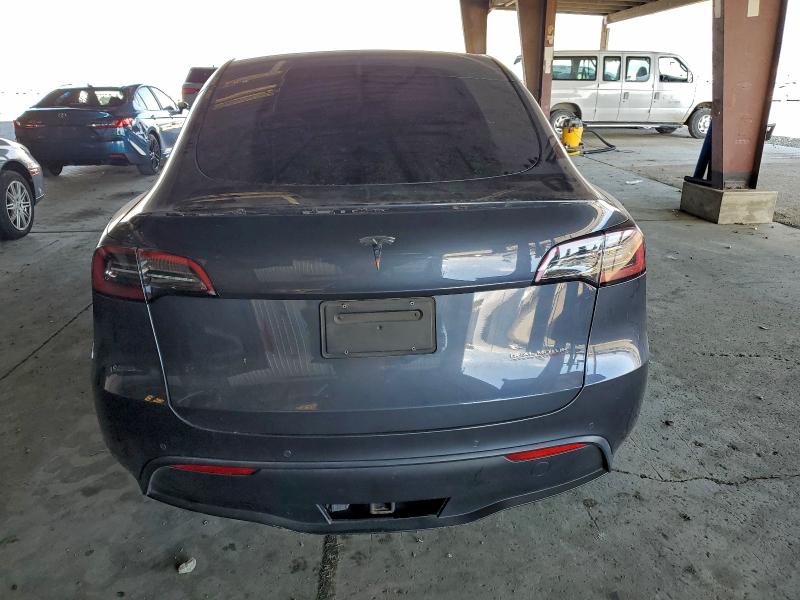 7SAYGDEF2NF547351 - 2022 TESLA MODEL Y GRAY photo 6