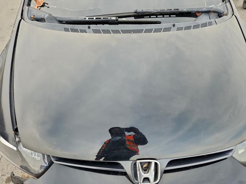 2HGFG12887H512448 - 2007 HONDA CIVIC EX BLACK photo 11