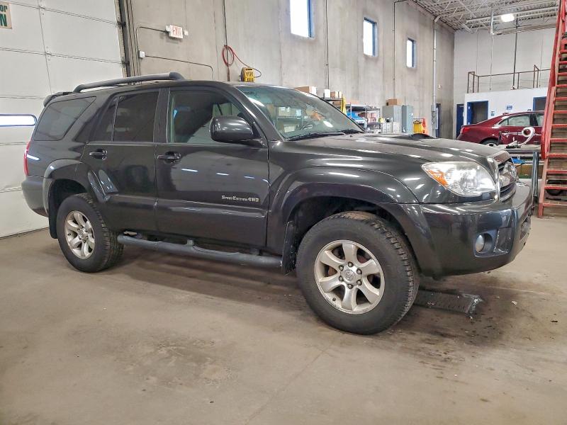 JTEBU14R078077728 - 2007 TOYOTA 4RUNNER SR5 შავი ფოტო 4
