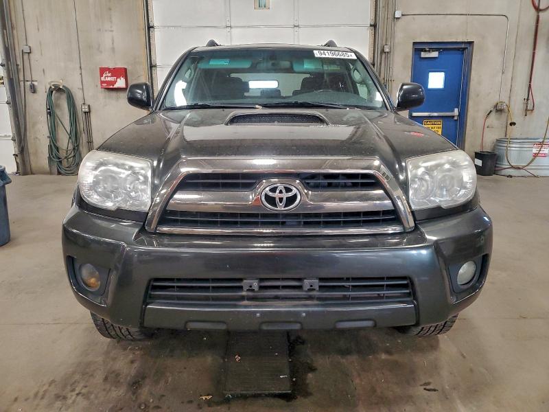 JTEBU14R078077728 - 2007 TOYOTA 4RUNNER SR5 შავი ფოტო 5