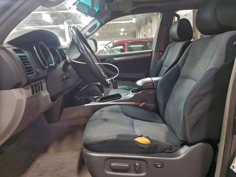 JTEBU14R078077728 - 2007 TOYOTA 4RUNNER SR5 შავი ფოტო 7