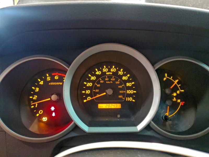 JTEBU14R078077728 - 2007 TOYOTA 4RUNNER SR5 შავი ფოტო 9