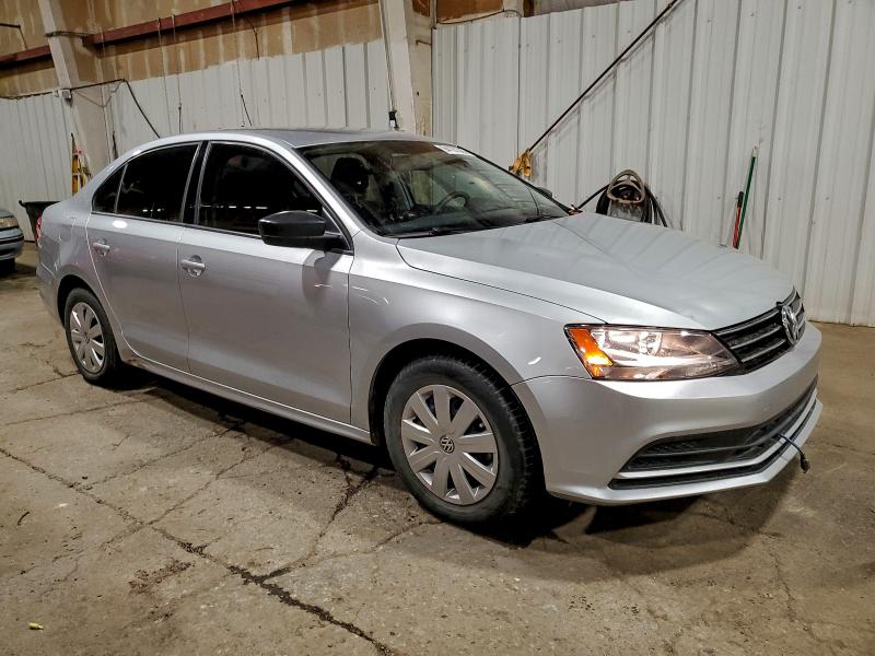 3VW1K7AJXFM422830 - 2015 VOLKSWAGEN JETTA BASE SILVER photo 4