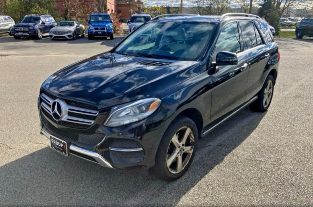 4JGDA5HB2JB078413 - 2018 MERCEDES-BENZ GLE 350 4MATIC BLACK photo 2