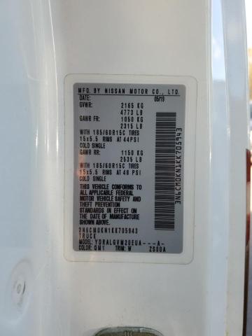 3N6CM0KN1KK705943 - 2019 NISSAN NV200 2.5S 双色 照片 13