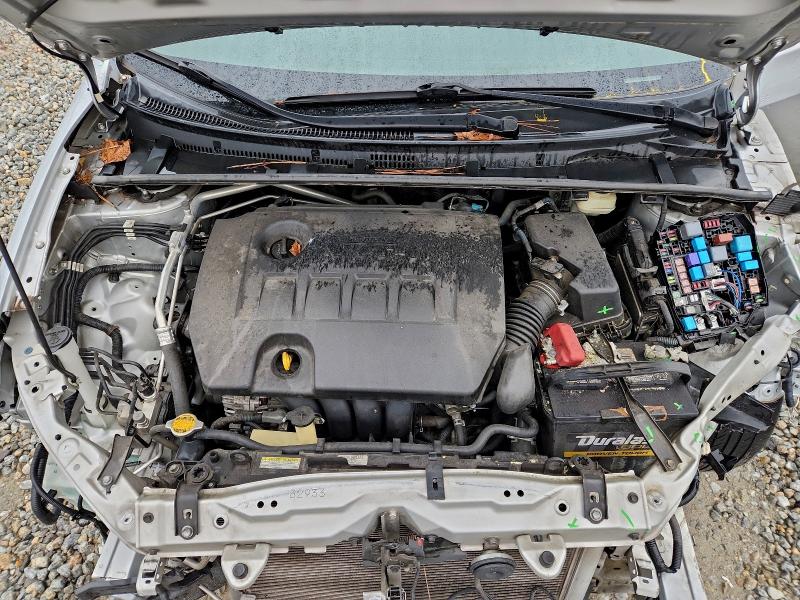 2T1BURHE6HC752286 - 2017 TOYOTA COROLLA L SILVER photo 11