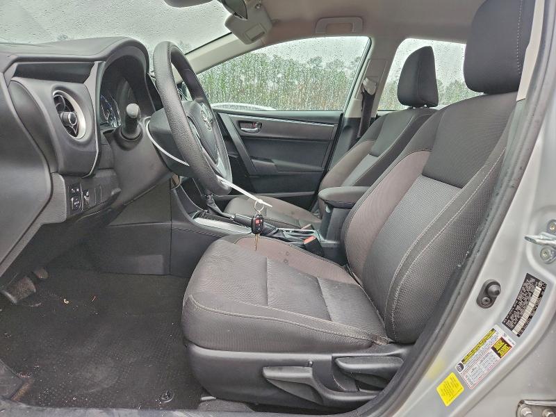 2T1BURHE6HC752286 - 2017 TOYOTA COROLLA L SILVER photo 7