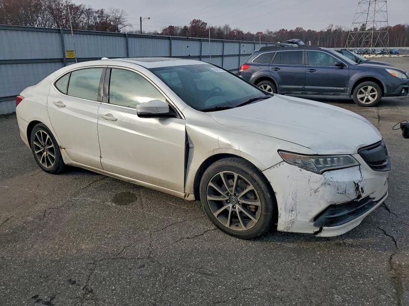 19UUB3F59FA001555 - 2015 ACURA TLX TECH 白色 照片 4