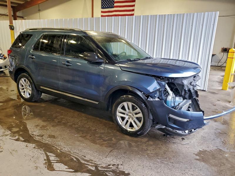 1FM5K8DH0KGA67783 - 2019 FORD EXPLORER XLT ლურჯი ფოტო 4