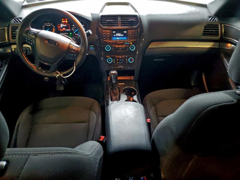 1FM5K8DH0KGA67783 - 2019 FORD EXPLORER XLT ლურჯი ფოტო 8