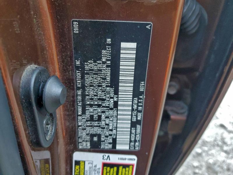 4T3BK11A69U019841 - 2009 TOYOTA VENZA BROWN photo 13