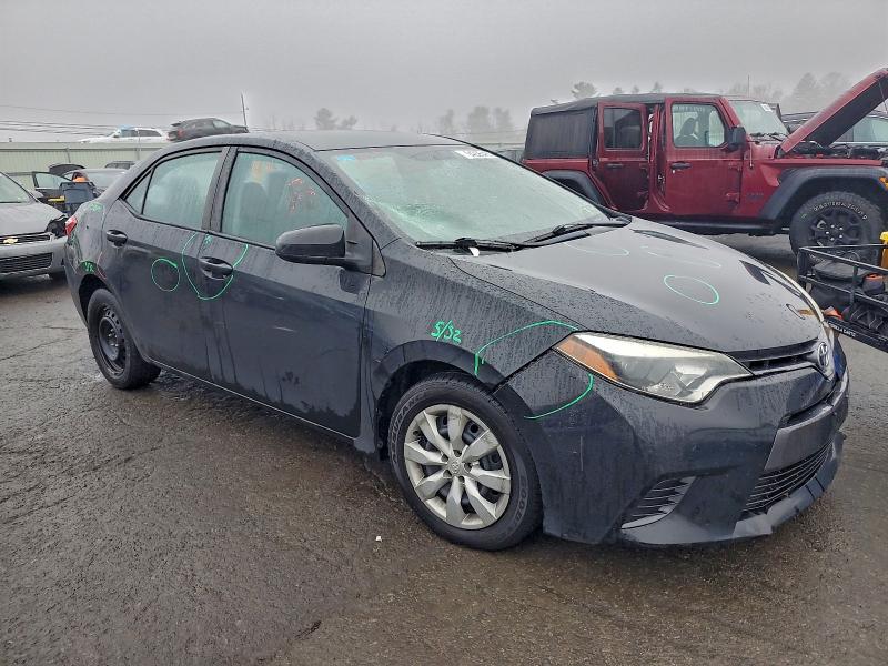 2T1BURHE6FC314204 - 2015 TOYOTA COROLLA L 黑色 照片 4