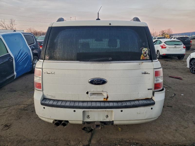 2FMHK6CC3ABB29089 - 2010 FORD FLEX SEL თეთრი ფოტო 6
