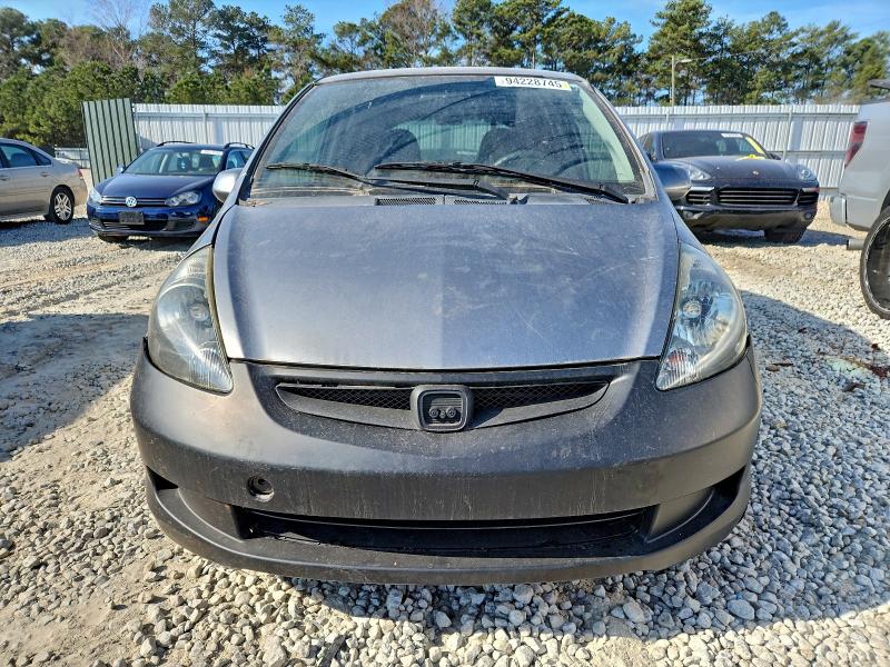 JHMGD38468S042585 - 2008 HONDA FIT SILVER photo 5