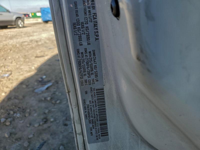 ZFBERFAB6H6F43687 - 2017 RAM PROMASTER Білий фото 12