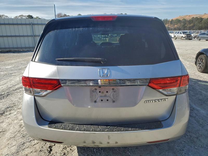 5FNRL5H41EB005235 - 2014 HONDA ODYSSEY EX Արծաթագույն լուսանկար 6