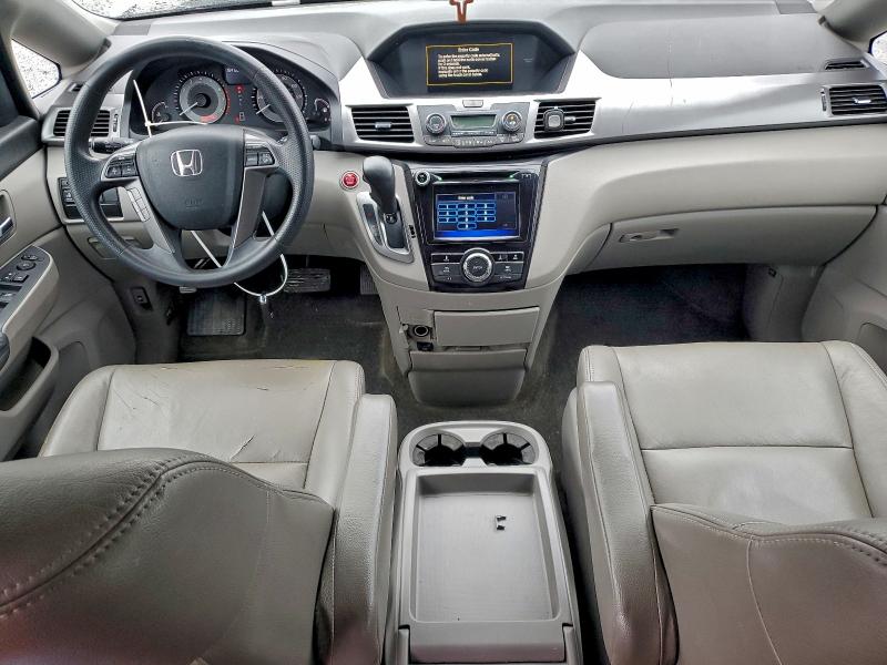 5FNRL5H41EB005235 - 2014 HONDA ODYSSEY EX Արծաթագույն լուսանկար 8