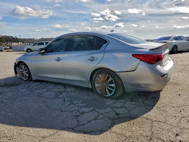 JN1BV7AP5FM344345 - 2015 INFINITI Q50 BASE SILVER photo 2