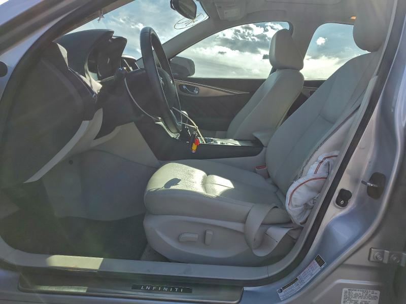 JN1BV7AP5FM344345 - 2015 INFINITI Q50 BASE SILVER photo 7