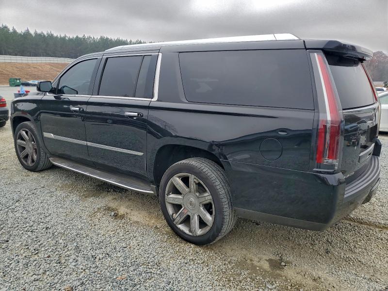 1GYS4HKJ3FR250929 - 2015 CADILLAC ESCALADE ESV LUXURY Чорний фото 2