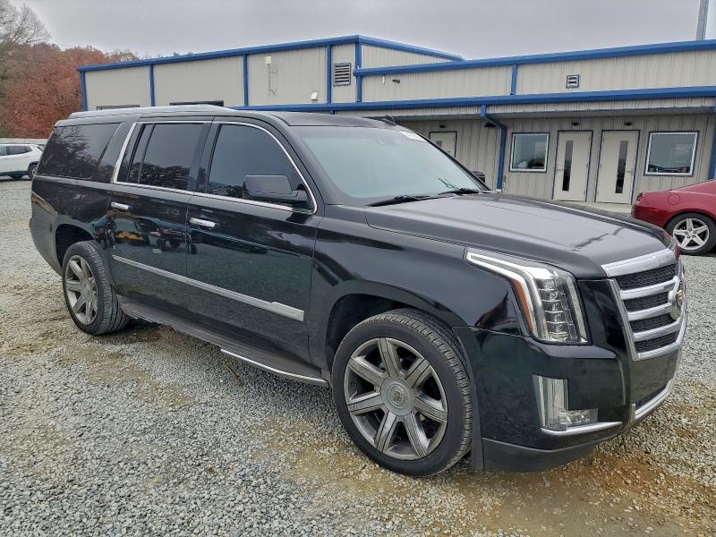 1GYS4HKJ3FR250929 - 2015 CADILLAC ESCALADE ESV LUXURY Чорний фото 4