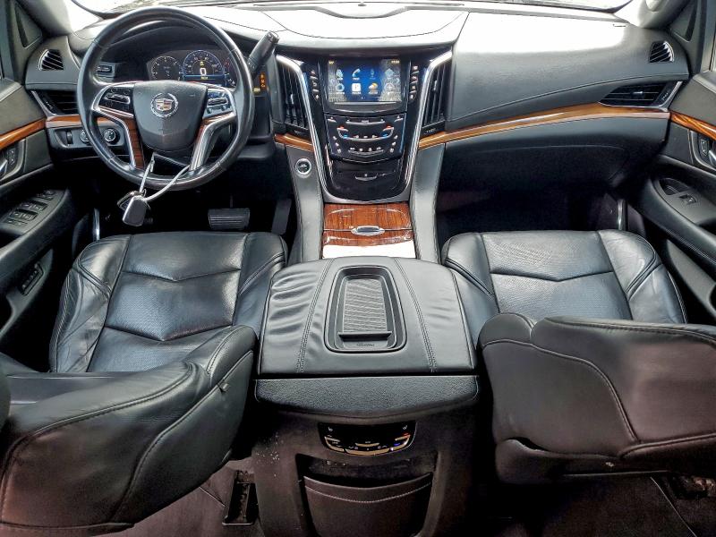 1GYS4HKJ3FR250929 - 2015 CADILLAC ESCALADE ESV LUXURY Чорний фото 8
