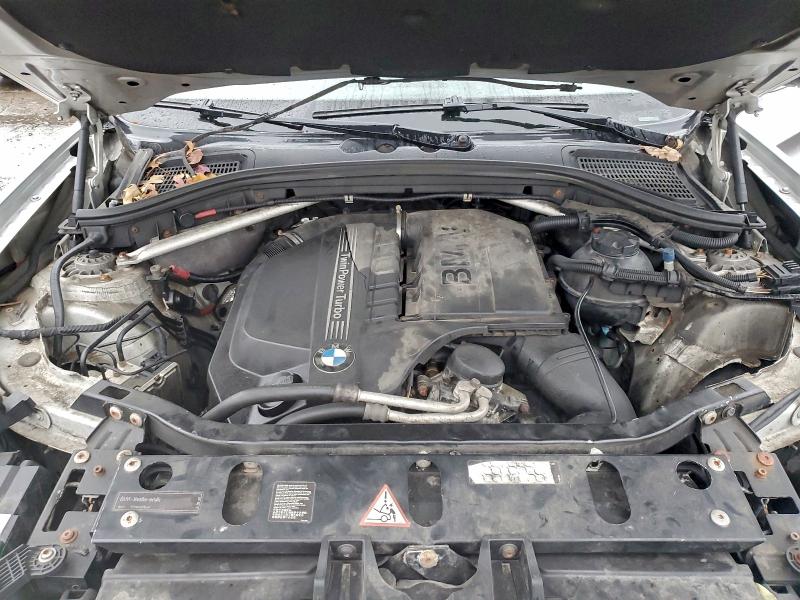 5UXWX7C54BL731617 - 2011 BMW X3 XDRIVE35I SILVER photo 12