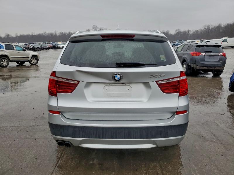 5UXWX7C54BL731617 - 2011 BMW X3 XDRIVE35I SILVER photo 6