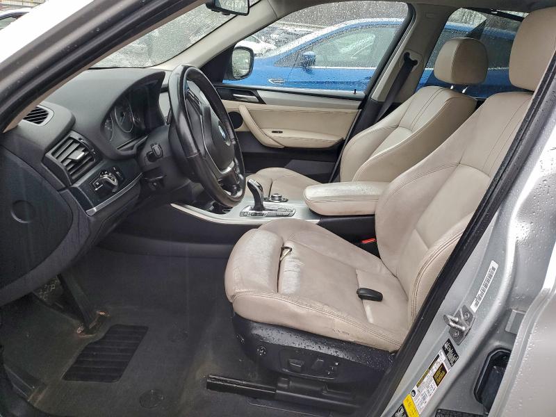5UXWX7C54BL731617 - 2011 BMW X3 XDRIVE35I SILVER photo 7