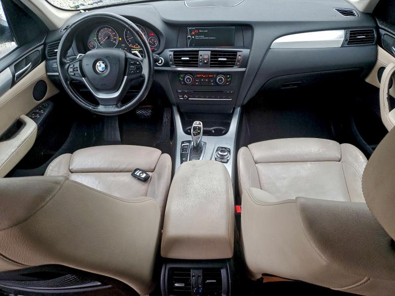 5UXWX7C54BL731617 - 2011 BMW X3 XDRIVE35I SILVER photo 8