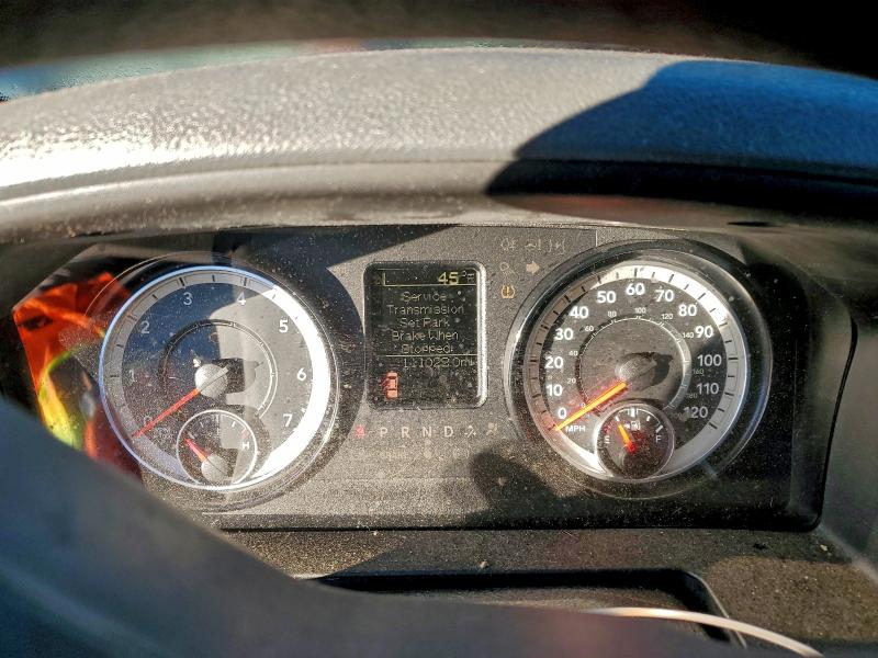 1C6RR7TT7HS807330 - 2017 RAM 1500 SLT GRAY photo 9