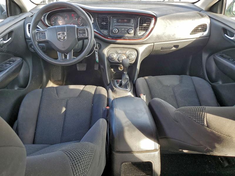 1C3CDFAA1GD505385 - 2016 DODGE DART SE WHITE photo 8