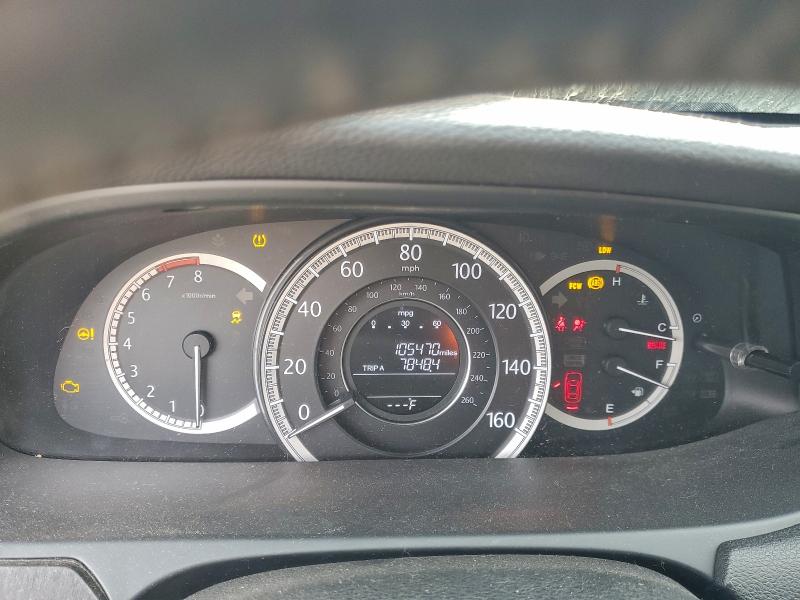 1HGCR2F82FA126800 - 2015 HONDA ACCORD EXL GRAY photo 9