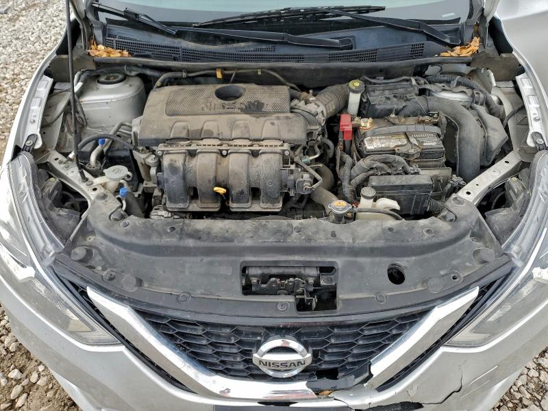 3N1AB7AP0JY246253 - 2018 NISSAN SENTRA S SILVER photo 11