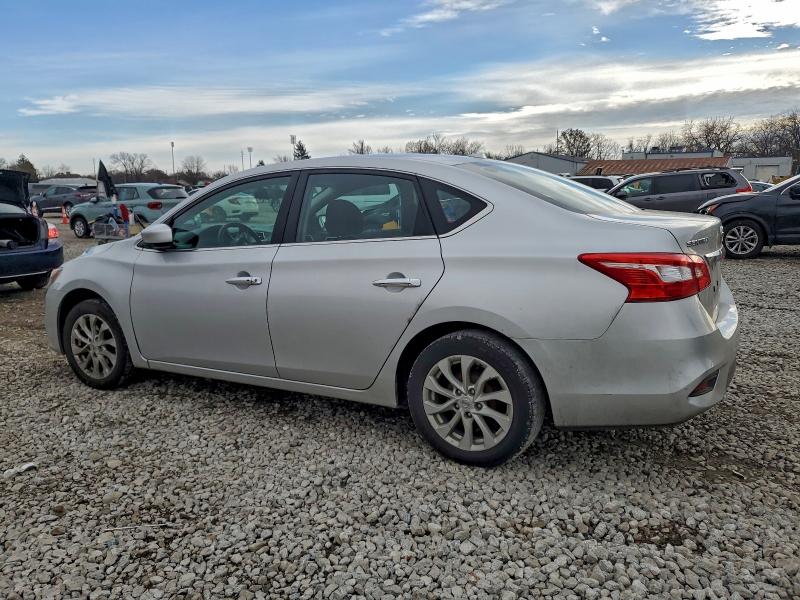 3N1AB7AP0JY246253 - 2018 NISSAN SENTRA S SILVER photo 2