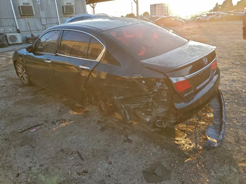 1HGCR2F56DA053272 - 2013 HONDA ACCORD SPORT Schwarz Foto 2