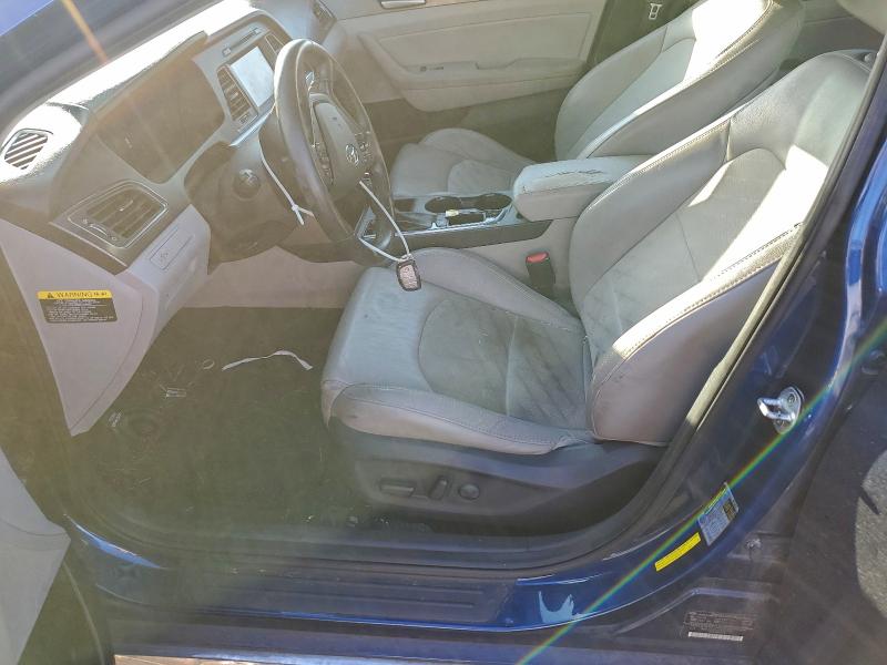 5NPE34AF8GH410730 - 2016 HYUNDAI SONATA SPORT BLUE photo 7