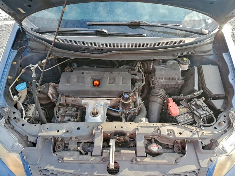 2HGFG3B52CH516636 - 2012 HONDA CIVIC LX Azul foto 11
