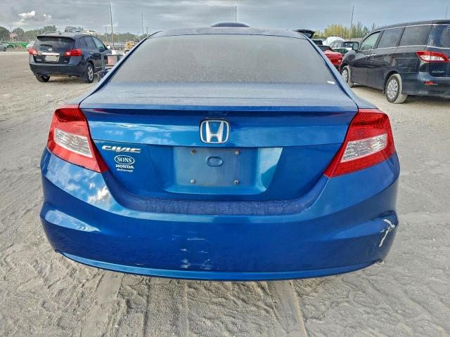 2HGFG3B52CH516636 - 2012 HONDA CIVIC LX Azul foto 6