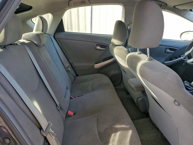 JTDKN3DU2A0100921 - 2010 TOYOTA PRIUS CHARCOAL photo 10