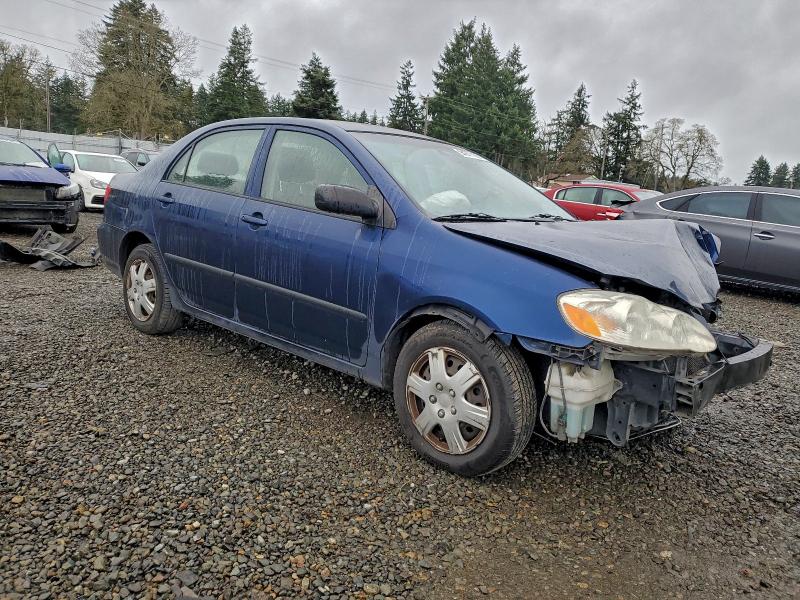 JTDBR32E960088564 - 2006 TOYOTA COROLLA CE 蓝色 照片 4