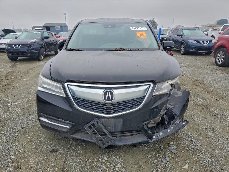 5FRYD4H45GB041367 - 2016 ACURA MDX TECHNOLOGY CHARCOAL photo 5