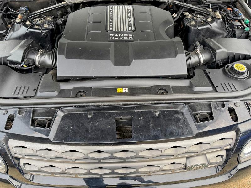 SALWG2WF2EA373743 - 2014 LAND ROVER RANGE ROVE SE BLACK photo 7