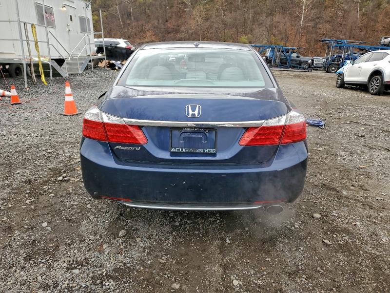 1HGCR2F87FA146606 - 2015 HONDA ACCORD EXL BLUE photo 6